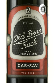 Old Bean Truck Cabernet Sauvignon - вино Олд Бин Трак Каберне Совиньон 2022 год 0.75 л красное сухое