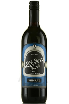 Old Bean Truck Shiraz - вино Олд Бин Трак Шираз 2022 год 0.75 л красное сухое