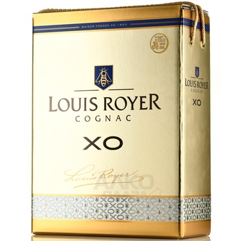 Louis Royer XO gift box - коньяк Луи Руайе ХО 3 л в п/у