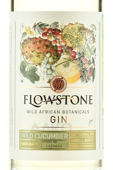 Flowstone Wild Cucumber - джин Флоустон Дикий Огурец 0.75 л в п/у