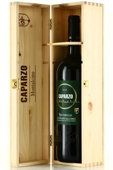 Caparzo Brunello di Montalcino DOCG - вино Капарцо Брунелло ди Монтальчино ДОКГ 2019 год 1.5 л красное сухое в д/у