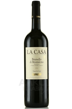 Caparzo Brunello di Montalcino La Casa - вино Капарцо Брунелло ди Монтальчино Ла Каза 2019 год 1.5 л красное сухое в д/у