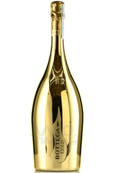 Bottega Gold Prosecco Brut - вино игристое Боттега Голд Просекко Брют 2022 год 1.5 л белое брют в п/у