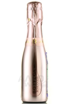 Bottega Rose Gold Brut - вино игристое Боттега Розе Голд Брют 0.2 л розовое брют