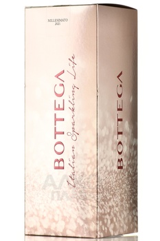 Bottega Pink Gold Prosecco Rose Brut - вино игристое Боттега Пинк Голд Просекко Розе Брют 2021 год 0.75 л розовое брют в п/у