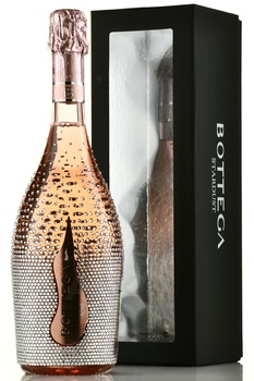 Bottega Stardust Rose Manzoni Moscato - вино игристое Боттега Стардаст Розе Манцони Москато 2022 год 0.75 л розовое брют в п/у