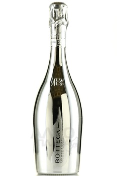 Bottega White Gold Venezia Brut - вино игристое Боттега Уайт Голд Венециа Брют 2023 год 0.75 л белое брют