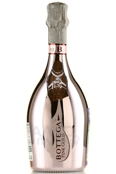 Bottega Pink Gold Prosecco Rose Brut - вино игристое Боттега Пинк Голд Просекко Розе Брют 2023 год 0.75 л розовое брют