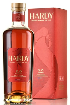 Hardy ХО Fine Cognac gift box - коньяк арди ХО фин коньяк в п/у 0.7 л