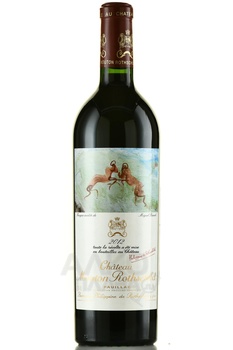 Chateau Mouton Rothschild Pauillac - вино Шато Мутон Ротшильд Пойяк 2012 год 0.75 л красное сухое