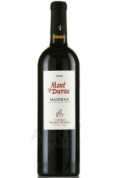 Vignobles Marie Maria Mont Durou Madiran - вино Виньобль Мари Мария Мон Дюру Мадиран 2018 год 0.75 л красное сухое