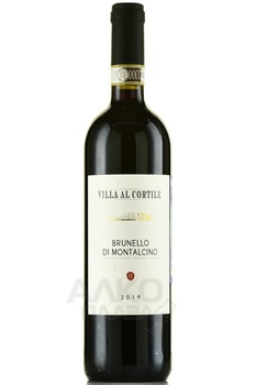 Villa al Cortile Brunello di Montalcino - вино Вилла аль Кортиле Брунелло ди Монтальчино 2019 год 0.75 л красное сухое