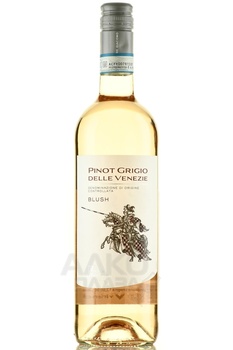 Pinot Grigio Blush delle Venezie - вино Пино Гриджио Блаш делле Венецие 2022 год 0.75 л розовое сухое