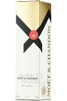 Moet & Chandon Brut Imperial gift box - шампанское Моет Шандон Брют Империал 0.75 л в п/у