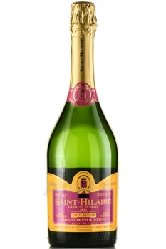 Blanquette de Limoux Saint-Hilaire - вино игристое Бланкет де Лиму Сент-Илер 2019 год 0.75 л белое полусладкое