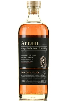 Arran Port Cask Finish in tube - виски Арран Порт Каск Финиш 0.7 л в тубе