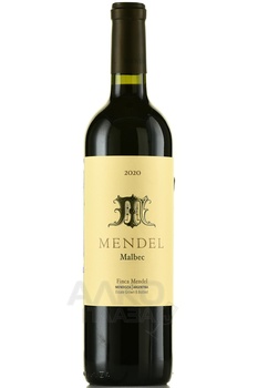 Mendel Malbec - вино Мендель Мальбек 2020 год 0.75 л красное сухое