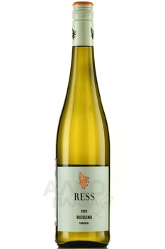 Ress Riesling Rheinhessen - вино Ресс Рислинг Рейнгессен 2023 год 0.75 л белое сухое