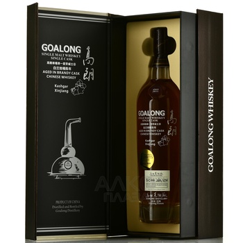 Goalong Brandy Cask Kashgar - виски Гоалонг Бранди Каск Кашгар 0.7 л в п/у