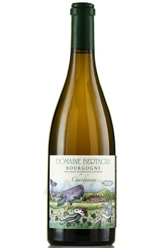 Bourgogne Chardonnay Les Croix Blanches - вино Бургонь Шардоне Ле Круа Бланш 2020 год 0.75 л белое сухое