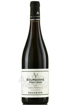 Jean-Luc & Paul Aegerter Bourgogne Pinot Noir - вино Жан-Люк и Поль Ажертер Бургонь Пино Нуар 2021 год 0.75 л красное сухое