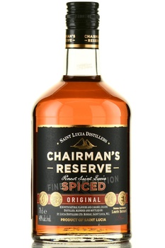 Chairmans Reserve Spiced - ром Шерманс Резерв Спайсд 0.7 л в п/у с бокалами