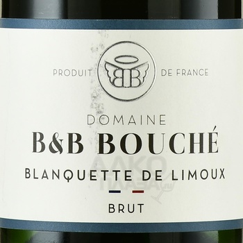 Domaine B&B Bouche Blanquette de Limoux Brut - вино игристое Домэн Б энд Б Буше Бланкет де Лиму Брют 2020 год 0.75 л белое брют