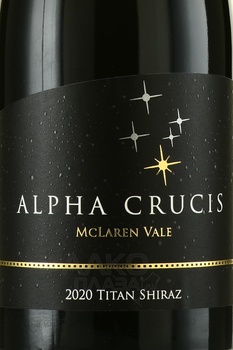 Alpha Crucis Titan Shiraz - вино Альфа Крусис Титан Шираз 2020 год 0.75 л сухое красное