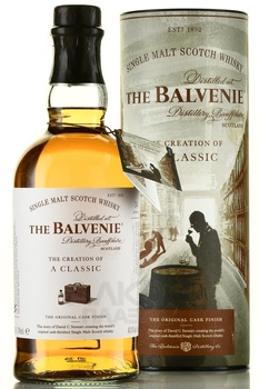 The Balvenie The Creation of a Classic - виски Балвэни Зе Криэйшн оф э Классик 0.7 л в тубе