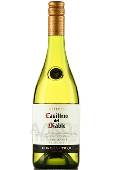 Casillero del Diablo Chardonnay - вино Казильеро дель Дьябло Шардоне 2023 год 0.75 л белое сухое