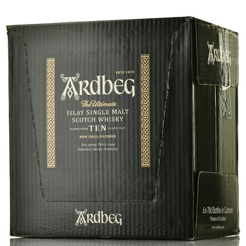 Ardbeg 10 years - виски Ардбег 10 лет 0.7 л