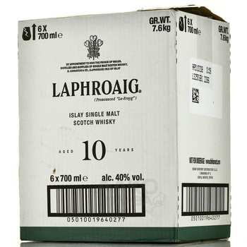 Laphroaig 10 years - виски Лафройг 10 лет 0.7 л