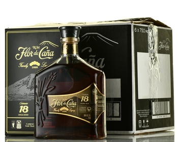 Flor de Cana Centenario Gold 18 years - ром Флор де Канья Сентенарио Голд 18 лет 0.75 л