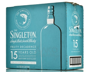 Singleton 15 years gift box - виски Синглтон 15 лет 0.7 л в п/у