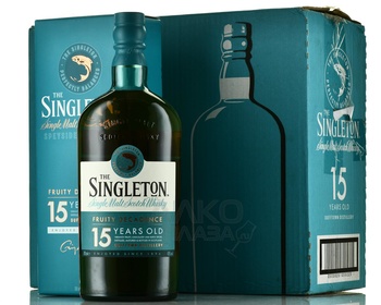 Singleton 15 years gift box - виски Синглтон 15 лет 0.7 л в п/у