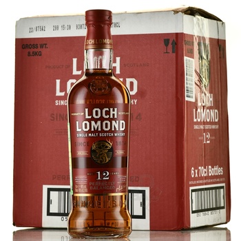 Loch Lomond Single Malt 12 years - виски Лох Ломонд Сингл Молт 12 лет 0.7 л