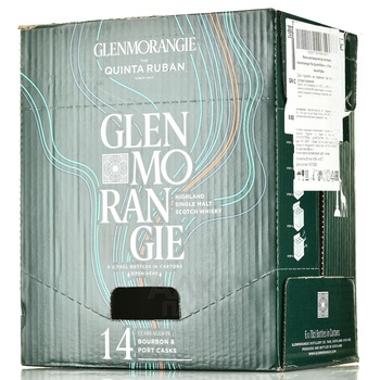 Glenmorangie Quinta Ruban 14 years - виски Гленморанджи Кинта Рубан 14 лет 0.7 л