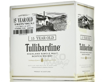 Single Malt Tullibardin 15 years old - виски Сингл Молт Туллибардин 15-летний 0.7 л в п/у