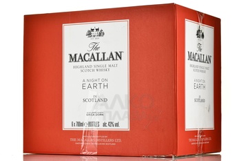 The Macallan A Night On Earth In Scotland - виски Макаллан Ночь на Земле в Шотландии 0.7 л в п/у