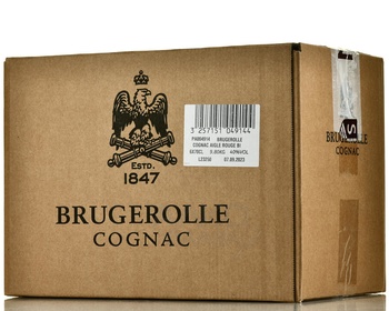 Brugerolle Aigle Rouge VSOP 4 years old - коньяк Брюжроль Игл Руж ВСОП четырехлетний 0.7 л в п/у