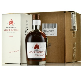 Brugerolle Aigle Rouge VSOP 4 years old - коньяк Брюжроль Игл Руж ВСОП четырехлетний 0.7 л в п/у