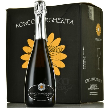 Ronco Margherita Valdobbiadene Prosecco Superiore - вино игристое Ронко Маргерита Вальдоббьядене Просекко Супериоре 0.75 л белое сухое