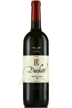 Cloof Duckitt Pinotage-Shiraz - вино Клуф Дакитт Пинотаж Шираз 2022 год 0.75 л красное сухое