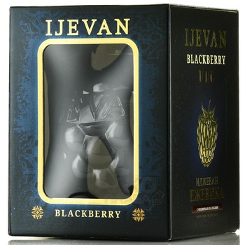 Ijevan Blackberry - вино Иджеван Ежевика 0.75 л сувенирная бутылка в п/у