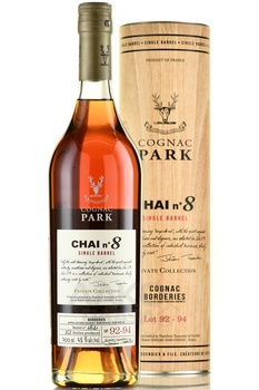 Park Chai N°8 Borderie Single Barrel Lot 92-94 - коньяк Ше N°8 Бордери Сингл Баррел Лот 92-94 0.7 л