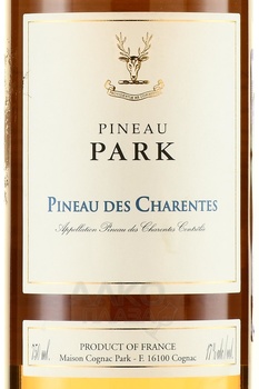 Park Pineau des Charentes White - Пино де Шарант Парк 0.75 л