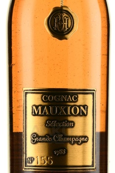 Mauxion Selection Grande Champagne - коньяк Мауксион Селексьон Гранд Шампань 1988 год 0.7 л в д/у