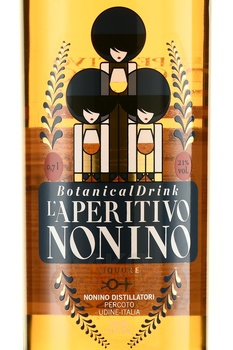 Nonino L`Aperitivo Botanical Drink - ликер Нонино Л`Аперитиво Ботаникал Дринк 0.7 л