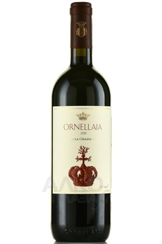 Ornellaia Bolgheri Superiore La Grazia - вино Орнеллайя Болгери Супериоре Ла Грасиа 2018 год 0.75 л красное сухое