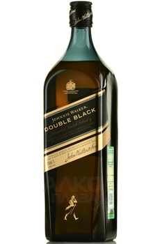 Johnnie Walker Double Black - виски Джонни Уокер Дабл Блэк 1 л